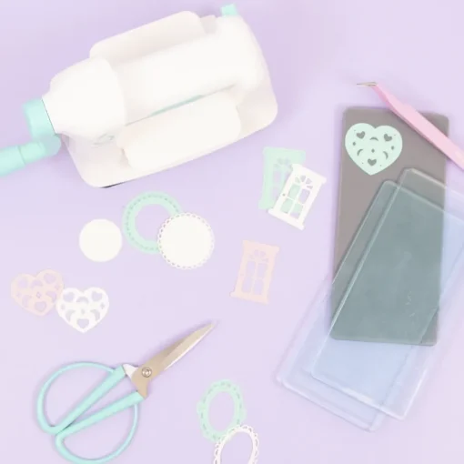 Mini troqueladora Minty Cut Craftelier + Exclusivo Kit Iniciación