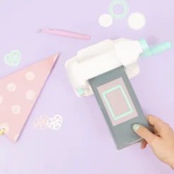 Mini troqueladora Minty Cut Craftelier + Exclusivo Kit Iniciación