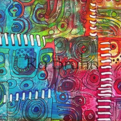Mixed Media Gelli Plate Chopo 16x9.5cm