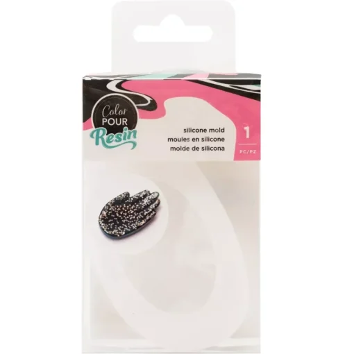 Moldes de Silicona Mano Color Pour Resin American Crafts