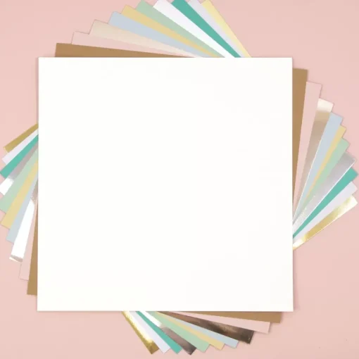 Pack de 25 Cartulinas Ivory Craftelier 30x30cm