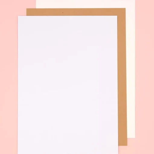 Pack de 25 Cartulinas White Craftelier A4