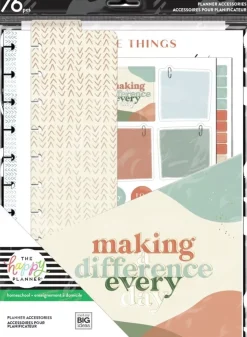 Pack de Accesorios Big Homeschool Peachy Happy Planner