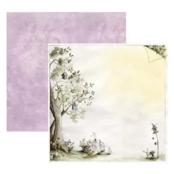 Papel #13 Otro año mágico El Altillo de los Duendes 30x30cm