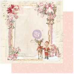 Papel Always Bright 25 & Peppermint Prima Marketing 30x30cm