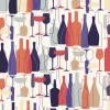 Papel Botellas y Copas Tassotti