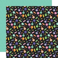 Papel Candy Haul Monster Mash Echo Park 30x30cm
