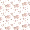 Papel de Cartonaje Ositos en Globo Lullaby Baby Girl PapersForYou 32x48cm