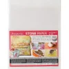Papel de Piedra Lavable Blanco Stamperia 21x29