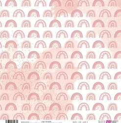 Papel de Tela Arcoíris Baby Girl World PapersforYou 30x30cm