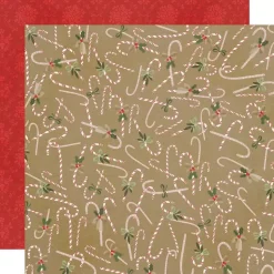 Papel December Details The Holiday Life Simple Stories 30x30cm