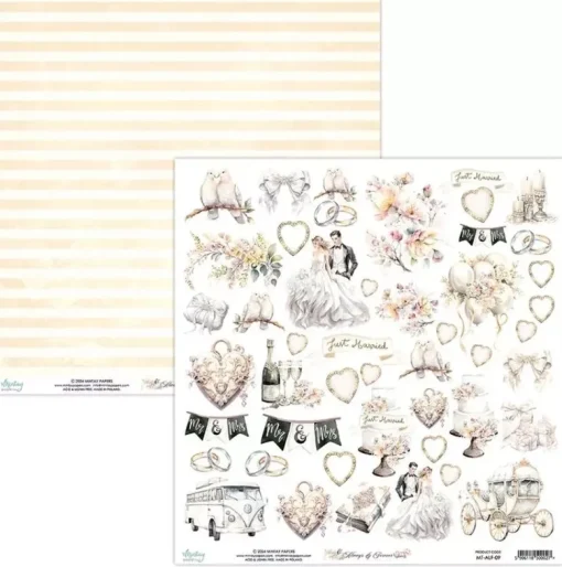 Papel Elements Always & Forever Mintay 30x30cm