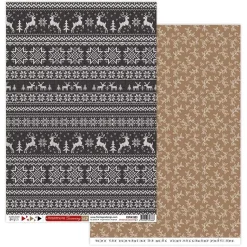 Papel Greca Alpina Christmas Cocooning Florlèges Design A4