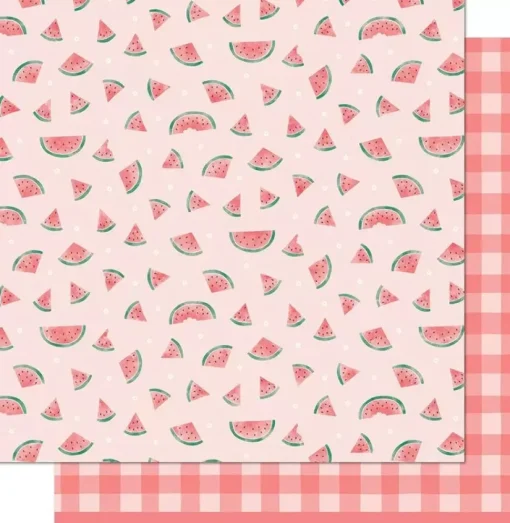 Papel One in a melon Fruit Salad Lawn Fawn 30x30cm