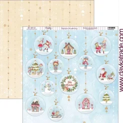 Papel SCP-347 Bolas de navidad Vive la Navidad Dayka 30x30cm