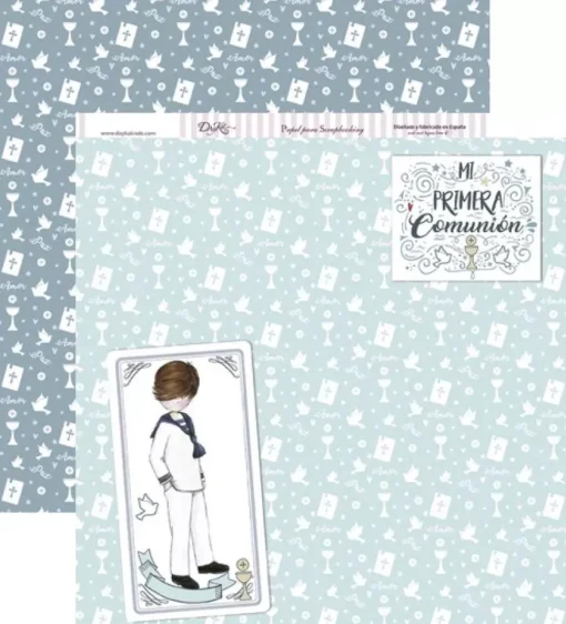 Papel SCP-188 Comunión niño Dayka 30x30cm