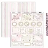 Papel SCP-525 Etiquetas Bendiciones Niña Dayka 30x30cm