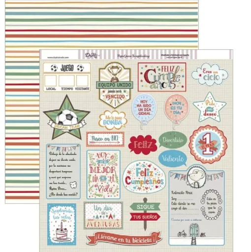 Papel SCP-216 Recortables Dayka 30x30cm