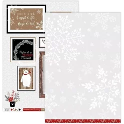Papel Tarjetas Christmas Cocooning Florlèges Design A4
