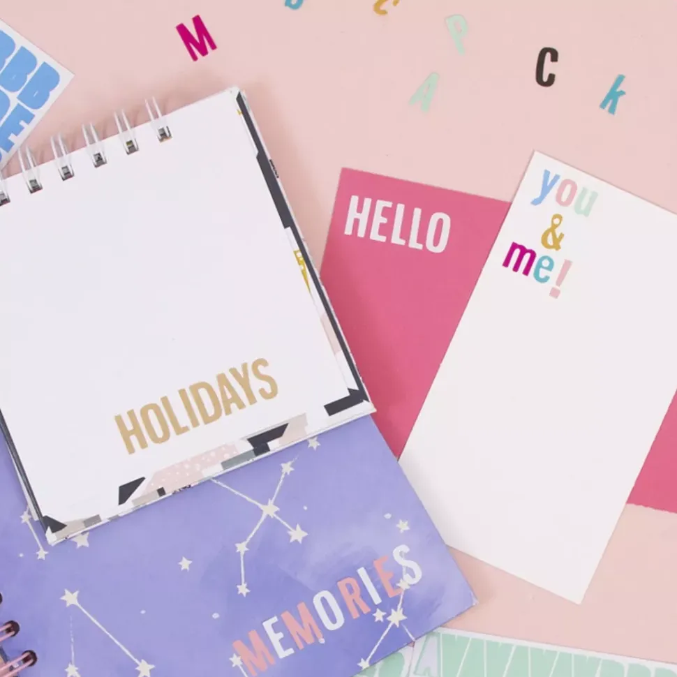 Pegatinas Alfabeto Mostaza Craftelier