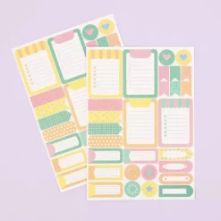 Pegatinas para Planner Pastel Craftelier