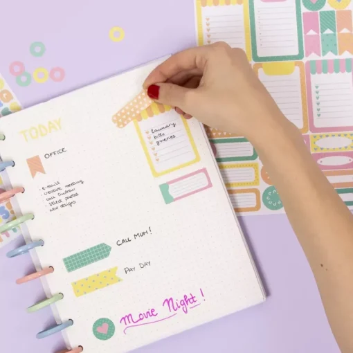 Pegatinas para Planner Pastel Craftelier
