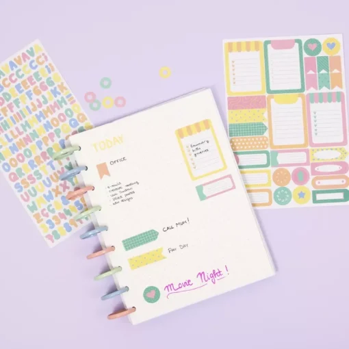 Pegatinas para Planner Pastel Craftelier