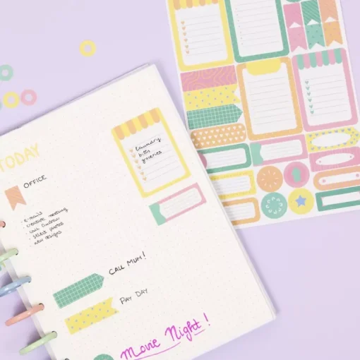 Pegatinas para Planner Pastel Craftelier