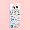 Pegatinas puffy Ilustraciones TKM Sami Garra