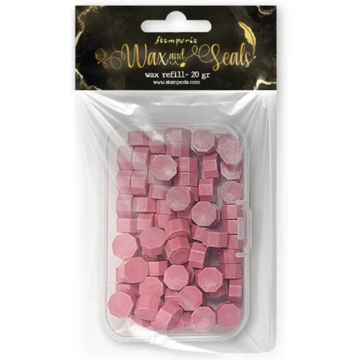 Perlas de lacre Rosa Wax and Seals Stamperia