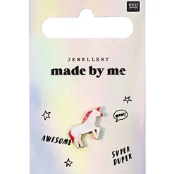 Pin de Unicornio blanco Rico