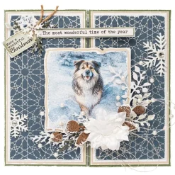 Placa Hot Foil Snow Pattern Essentials Collection Studio Light