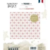 Plantilla de Stencil Flores Enchantement Florilèges Design 15x15cm