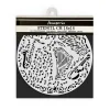 Plantilla de stencil Instrumentos Music Stamperia 18x18cm