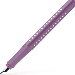 Pluma estilográfica Mediana Violeta Sparkle Faber-Castell