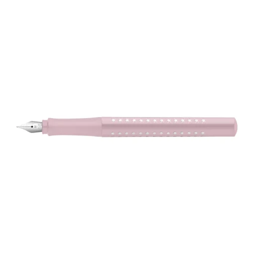 Pluma estilográfica Mediana Rosa Sparkle Faber-Castell