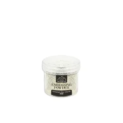 Polvos de embossing Sparkling Snow Create Happiness Stamperia