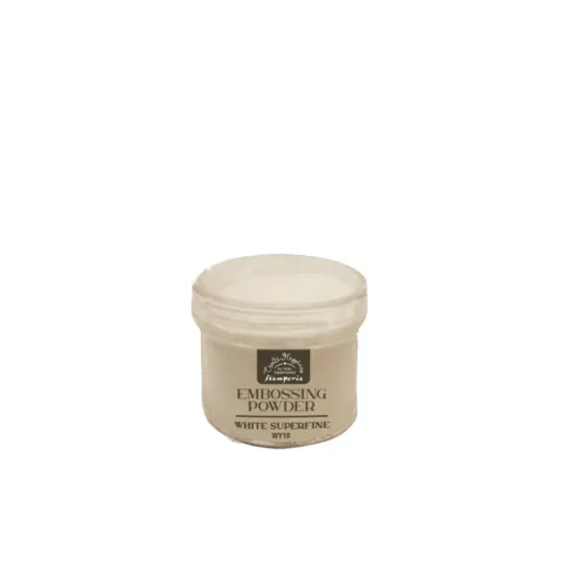 Polvos de embossing White Superfine Create Happiness All You Need For Christmas Stamperia
