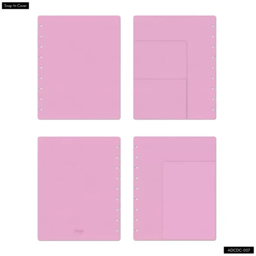 Portadas Deluxe Snap-in-Cover Blush Classic Happy Planner