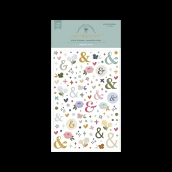 Puffy stickers Formas Edelweiss Lora Bailora