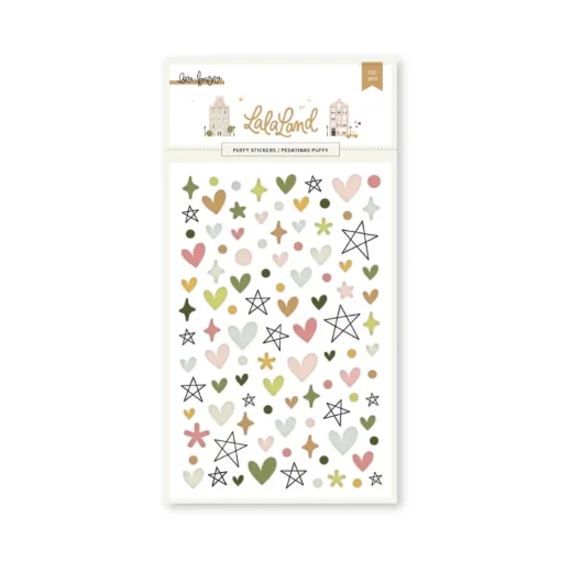 Puffy Stickers Formas Lala Land Lora Bailora