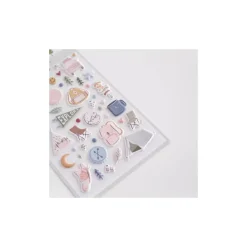 Puffy Stickers ilustraciones Perseidas Lora Bailora