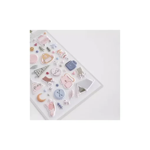 Puffy Stickers ilustraciones Perseidas Lora Bailora