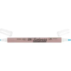Rotulador Emboss Punta pincel y Rotulador Twin Tip Marker ZIG