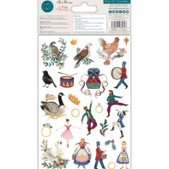 Rub-on 12 Days of Christmas Craft Consortium