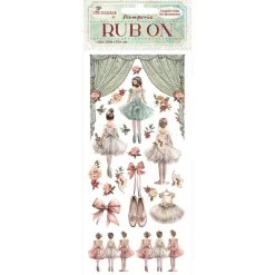 Rub-on Ballet The Nutcracker Stamperia