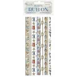 Rub-on Bordes Silent Sea Stamperia