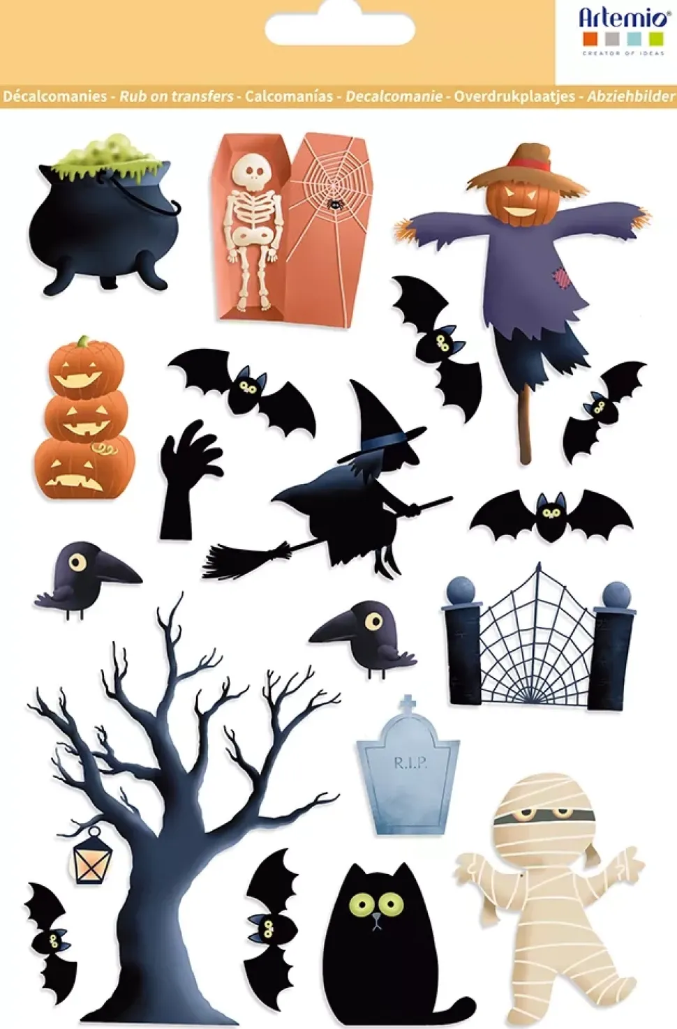 Rub-On Halloween Artemio