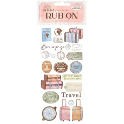 Rub-On viajes Oh là là! Stamperia
