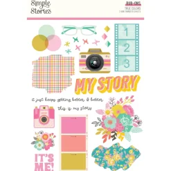 Rub-ons True Colors Simple Stories